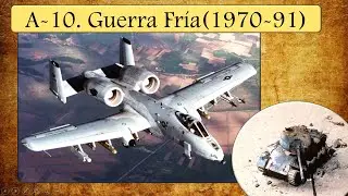 A-10: para DESTRUIR a tanques SOVI&Eacute;TICOS en la Guerra Fr&iacute;a (1970-1991)