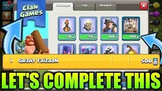 LET'S PLAY THE CLAN GAMES! WINTER UPDATE CLASH OF CLANS&bull;Future T18 LIVE