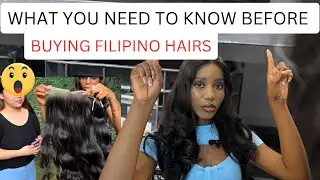 LIVE IN PHILIPPINES 🇵🇭!!! WATCH THIS BEFORE BUYING FILIPINO HAIRS