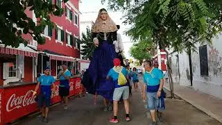 Gegants de es Castell Festes de Sat Jaume 2019)