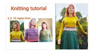 How to KNIT a ROUND YOKE