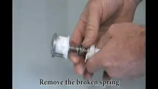 Type K Pancake Dispenser - Replacing the spring