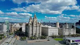 Epic Liverpool waterfront 4k