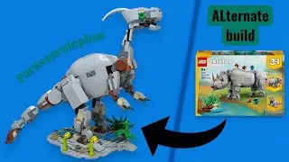 I Built A Parasaurolophus using Lego set 31171! (alternate build)