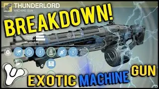 Destiny: Exotic Thunderlord Machine Gun Review! | The Best Machine Gun?