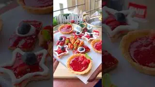 #shorts Strawberry Jam Platter - Christmas Special #easyrecipes #ashortaday