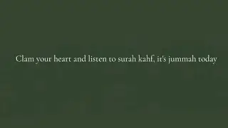 Powerful DUA FOR FRIDAY | Dua for Success & Barakah | MUST LISTEN | 