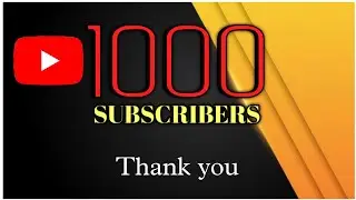 1000 Subscribers Celebration | 1K Subscribers Special Thankyou All | WhatsApp status | akvideoworld