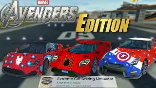 Extreme Car Driving Simulator || AVENGERS EDITION 🤯