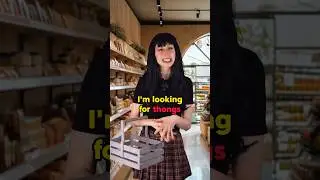 Buying things in your second language 😅 #english #learnenglish