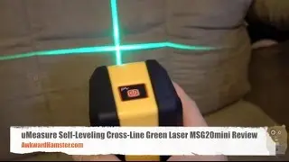 uMeasure Self-Leveling Cross-Line Green Laser MSG20mini Review
