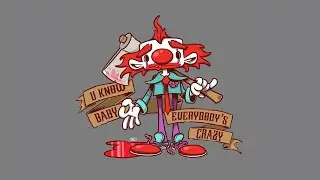 Procreate Time-lapse - Crazy Clown