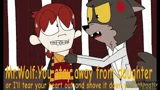 Mr.Wolf threats Kyle Bloodworth Thomason