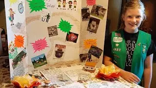 Girl scout Leave No Trace presentation