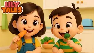 The Vegetable Song | Eat Veggies | Fun Kids Song | LilyTales Nursery Rhymes