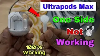 Ultra Pods Wireless Earbuds One Side Not Working | How To Reset Tws Bluetooth Earbuds