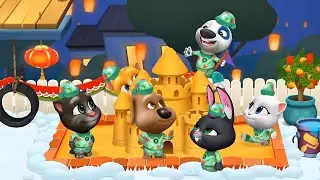 My Talking Tom Friends (iOS, Android) Gameplay Walkthrough (Outfit7) - HD