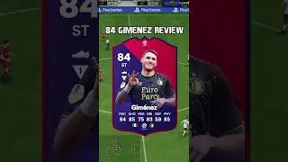 84 Gimenez Review in EA Sports FC 24 #shorts #short