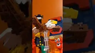12 LEGO Birds and 1 Lego Larry