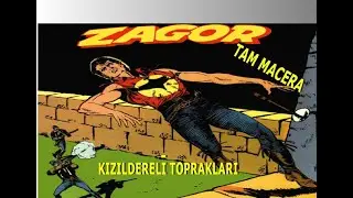 ZAGOR( KIZILDERELİ TOPRAKLARI)RENKLİ TAM MACERA