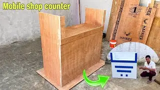 How To Build Beautiful Mobile Shop Counter Size 36
