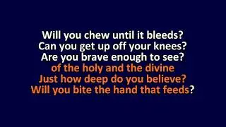 Nine Inch Nails - The Hand That Feeds - Karaoke Instrumental Lyrics - ObsKure