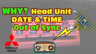2023 Mitsubishi STRADA Date and Time Out of Sync