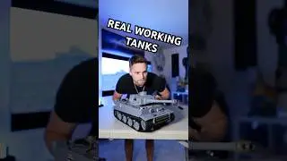 TIGER or SHERMAN TANK? #unboxing #remotecontrol #rc #tank #shorts