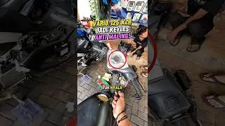 Alarm motor anti maling, bisa cut off engine dari jarak 20m #keyless #alarm #maling