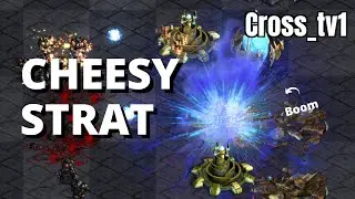CHEESY strategy. Bunker and Cannon Rush | Starcraft Remastered Fastest Map 2022