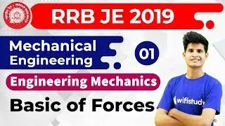 9:00 PM - RRB JE 2019 | Mechanical Engg by Neeraj Sir | Engineering Mechanics | Basic of Forces