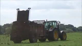 Manure Spreading with John Deere