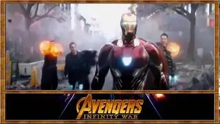 IRON MAN's Bleeding EDGE Armor   Epic Transformation Scene in Avengers Infinity War