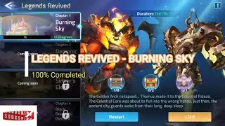 ML Adventure: Legends Revived - Burning Sky Full Guide (100% Completed)
