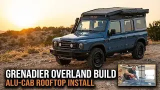 Grenadier Overland Build Alucab Silenus Rooftop conversion full install
