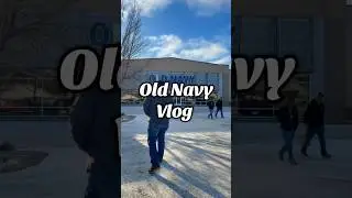 Hey babes! Let&rsquo;s go shopping @OldNavy #midsize #vlog #shoppingvlog #contentjourney