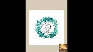 Proverbs 31:25 Strength And Dignity Within Her Bible Verse Canvas Christian Wall Art Ready to Han...