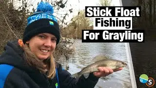 Short Session Stick Float Fishing For Grayling On The River