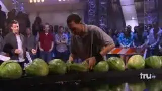 Trizz's Watermelon Head Smash - Guinness World Records&reg; Gone Wild