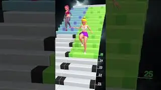 Viral girl running game the graphics of the game is very realistic