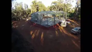 Roys Sheds Builds 20m x 12m x 4m Shed in Mundaring, WA 6073