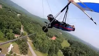 Launch/landing at Glassy Mountain - Flight #66