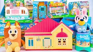 Bluey Toy Collection Unboxing Review 💙 Bluey Ring Ring Phone & Talking Chilli Plush