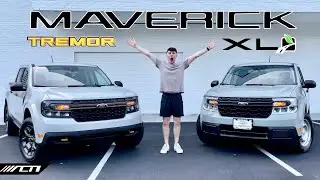 2023 Ford Maverick Comparison! Tremor XLT vs Base Hybrid XL!