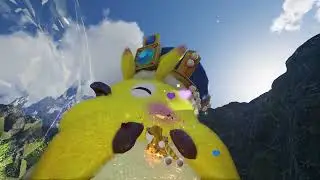 PSO2 NGS - Ceremo Greatrappy hugging mini rappy