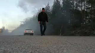 Chrysler 300 1979 burnout
