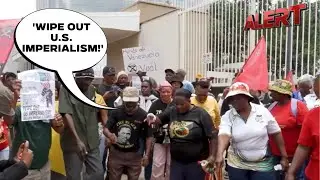 &lsquo;Wipe Out US Imperialism!&rsquo; Johannesburg Rallies Blast Washington Policy on Venezuela, Palestine