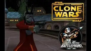 Star Wars Battlefront II Mod - Evolved Clone Wars - Public Alpha - Nute Gunray Gameplay