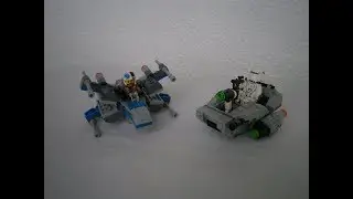 Lego Star Wars : Resistance X Wing MF, Set 75125 Vs First Order Snowspeeder MF, Set 75126
