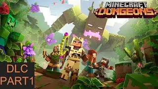 Minecraft Dungeons:Story Mode Gameplay Jungle Awakens DLC Part 1[No Commentary]